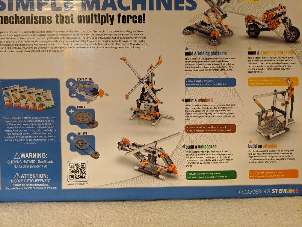 Simple Machines Engino Mechanics Instructions Engino® STEM Simple