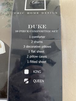 10 Piece Bed Cover NEW.
