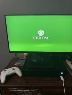 Xbox One x With monotor