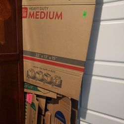 Free. Moving Boxes/ Lg picture Bxs
