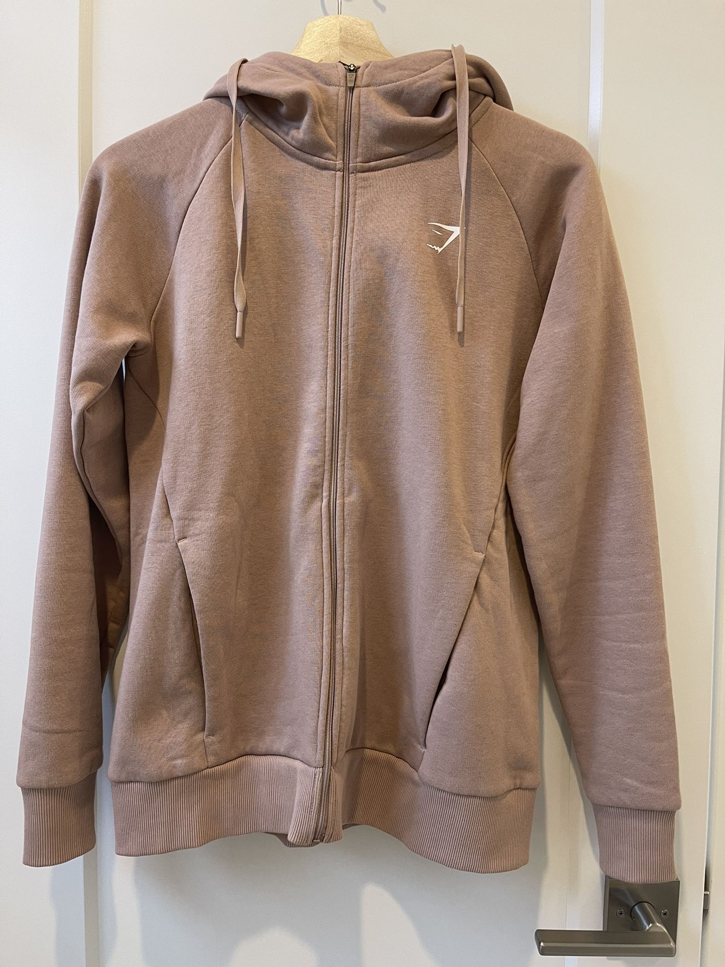 GymShark Training Zip Up Hoodie - Taupe