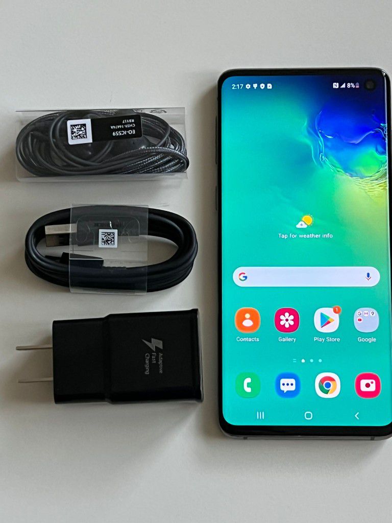 Samsung Galaxy S10 128GB, Factory Unlocked, Nothing wrong works perfectly, Excellent condition like new