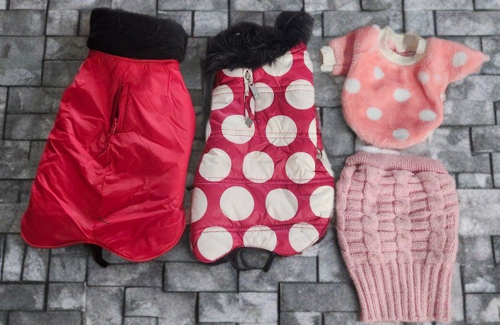 SMALL PUPPY OR DOG CLOTHES XS/S, Lot Of 4