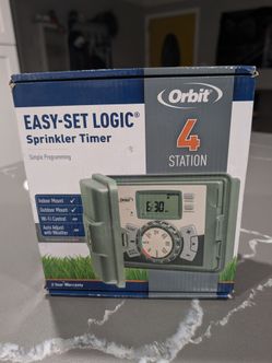 Orbit Easy-Set Logic 4-Station Sprinkler Timer