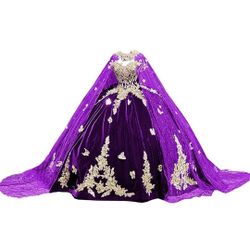 Purple Quinceañera Dress