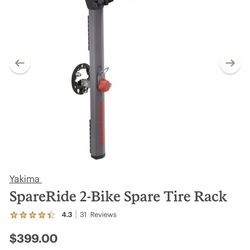 Bike Rack For Rear Spare Tire Yakima