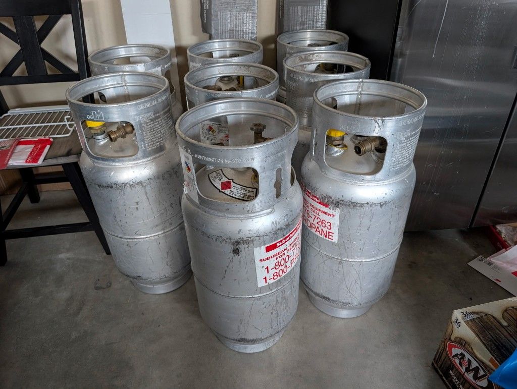 35LB Propane Tanks Forklift Certified