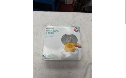 Munchkin Snap, Seal & Toss Diaper Pail Refills – 20 Pack (Sealed)