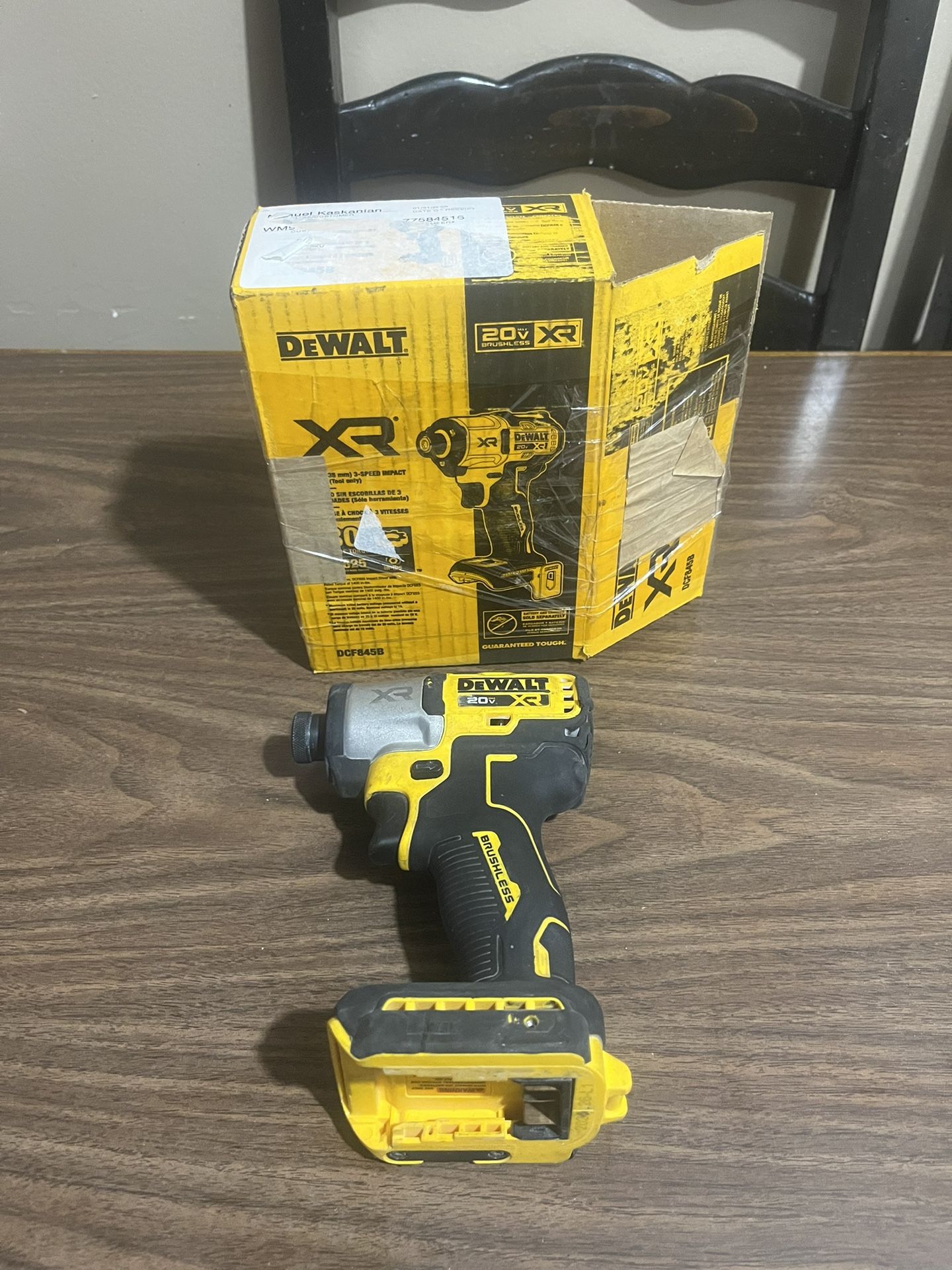 DeWalt 20v MAX XR Brushless 3-Speed Impact Driver