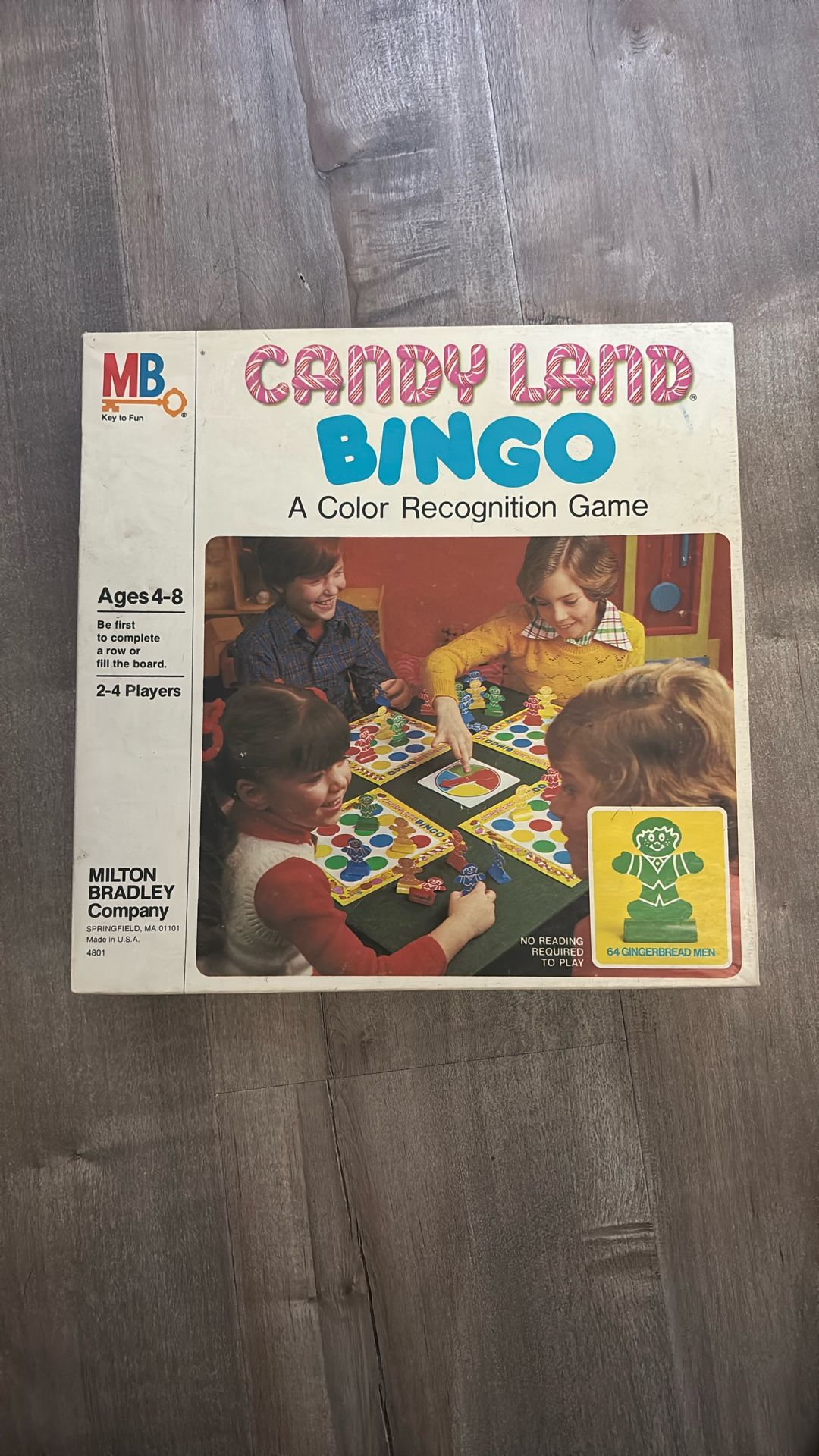 Vintage Candy Land Bingo Board Game