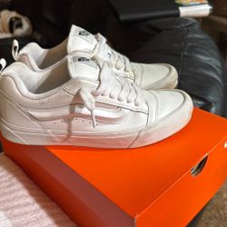 White Vans Size 8