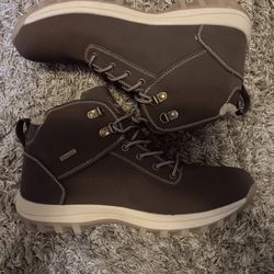 New Men's Brown TSIODFO Boots 