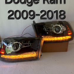 Dodge RAM 2009-2018 Headlights 