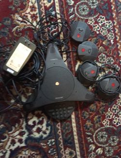 Polycom Soundstation EX - 2201-03309-001 w/AC & 4 Mics