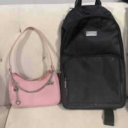 Backpack And Purse Bundle 