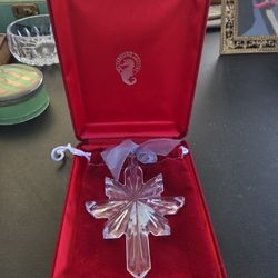Waterford Crystal 2003 Star Annual Christmas Ornament