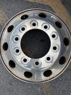 Alcoa Polished Aluminum Semi Truck Wheel/Rim