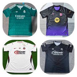 Soccer jerseys