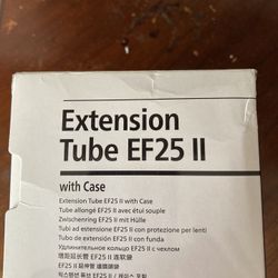 Canon Extension Tube EF25 II with Cade