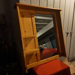 Top Shelf Dresser Mirror