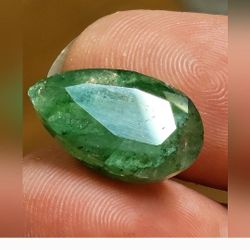 11.50ctw Stunning Colombian Emerald Loose Gemstone Pear Cut Crystal