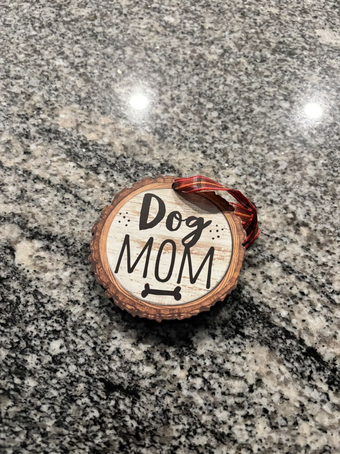 Dog Mom Christmas Ornament