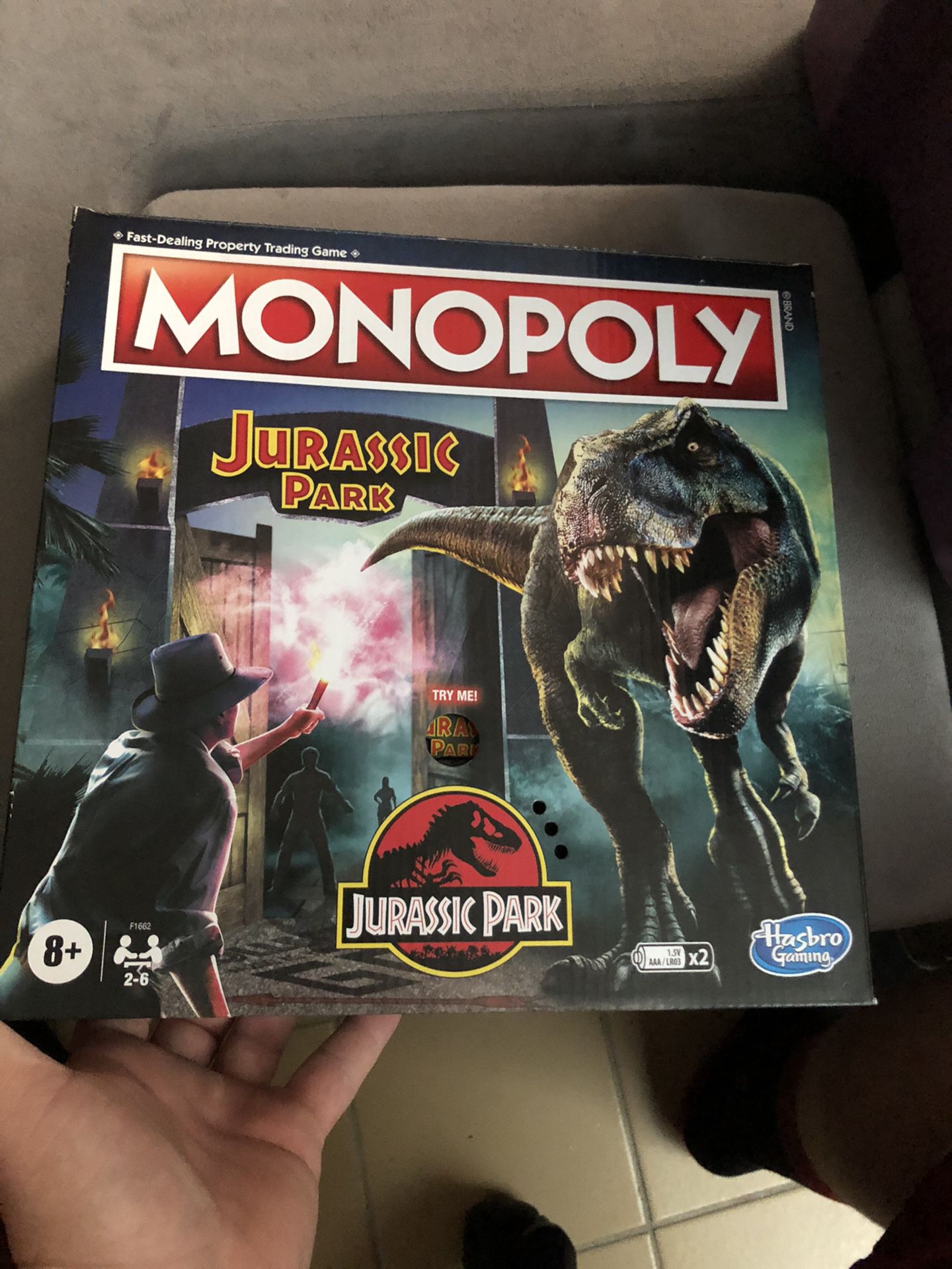 Jurassic Park Monopoly Board Game