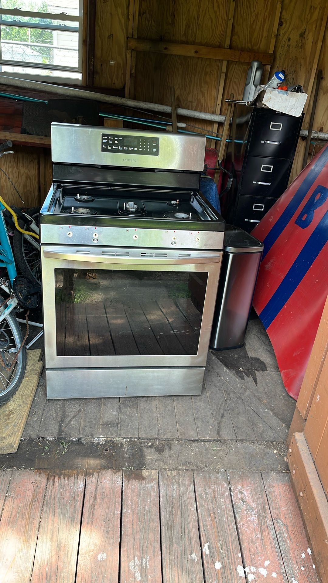 Samsung five burner oven
