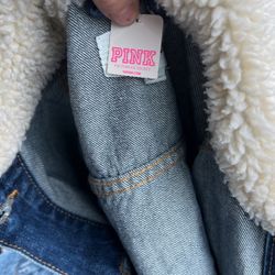 New Jacket From Pink  Size Medium 