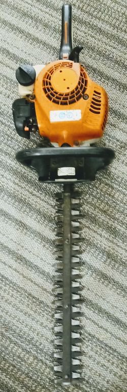 STIHL gas powered hedger