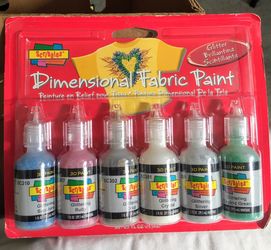 Scribbles Fabric Paint