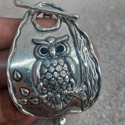 Owl Beaded Stretchable Bracelet 