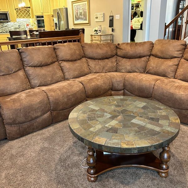 Lazy BOY POWER RECLINING SECTIONAL