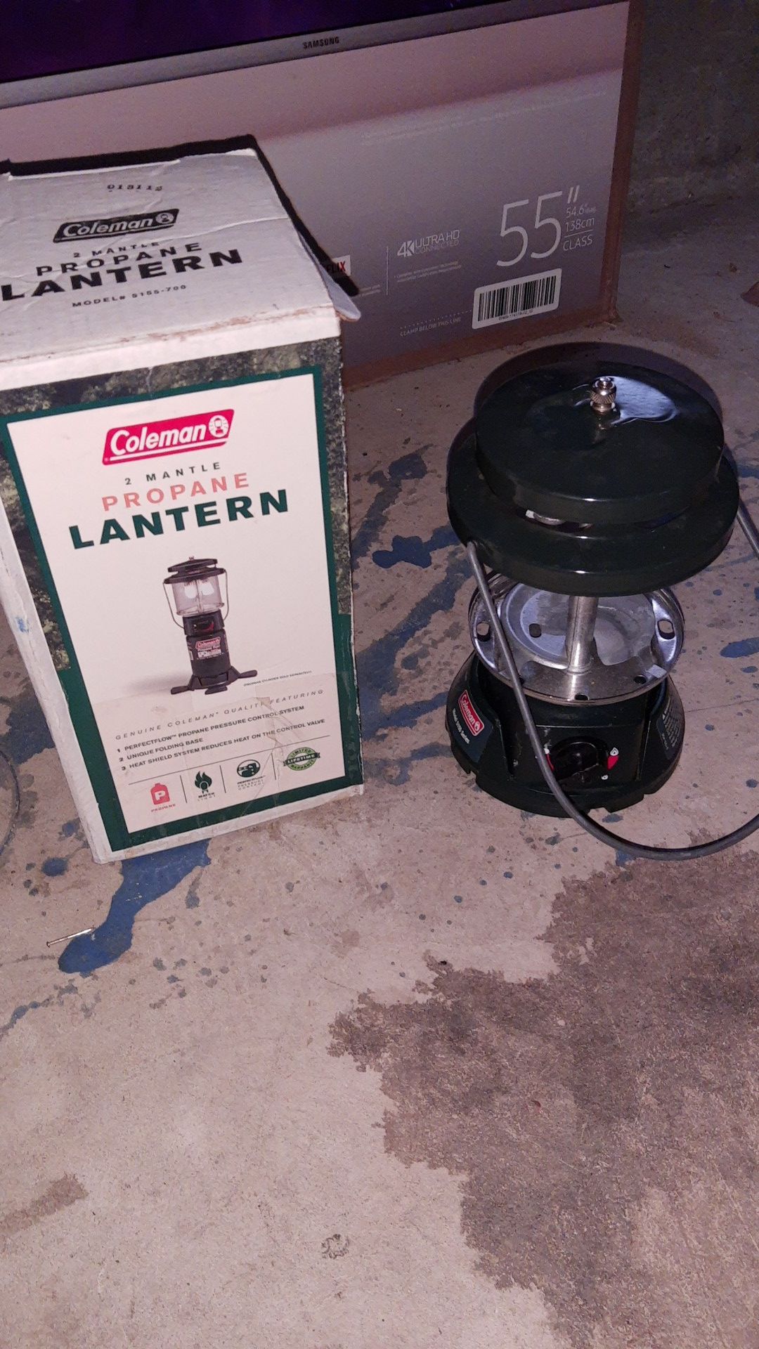 Colman Propane lantern