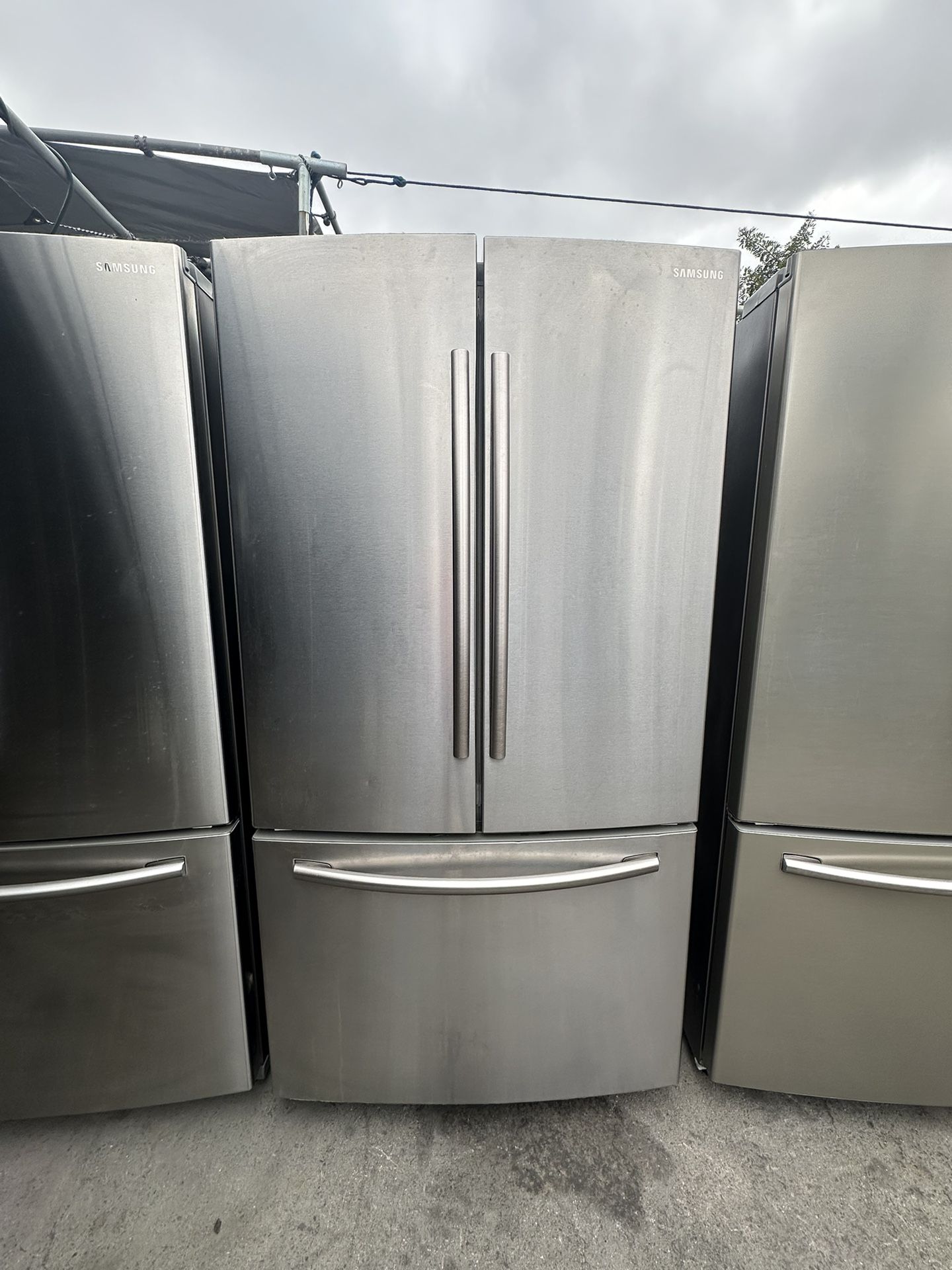 Samsung French Door Stainless Steel Fridge We Deliver And Install👨🏻🔧🚚
