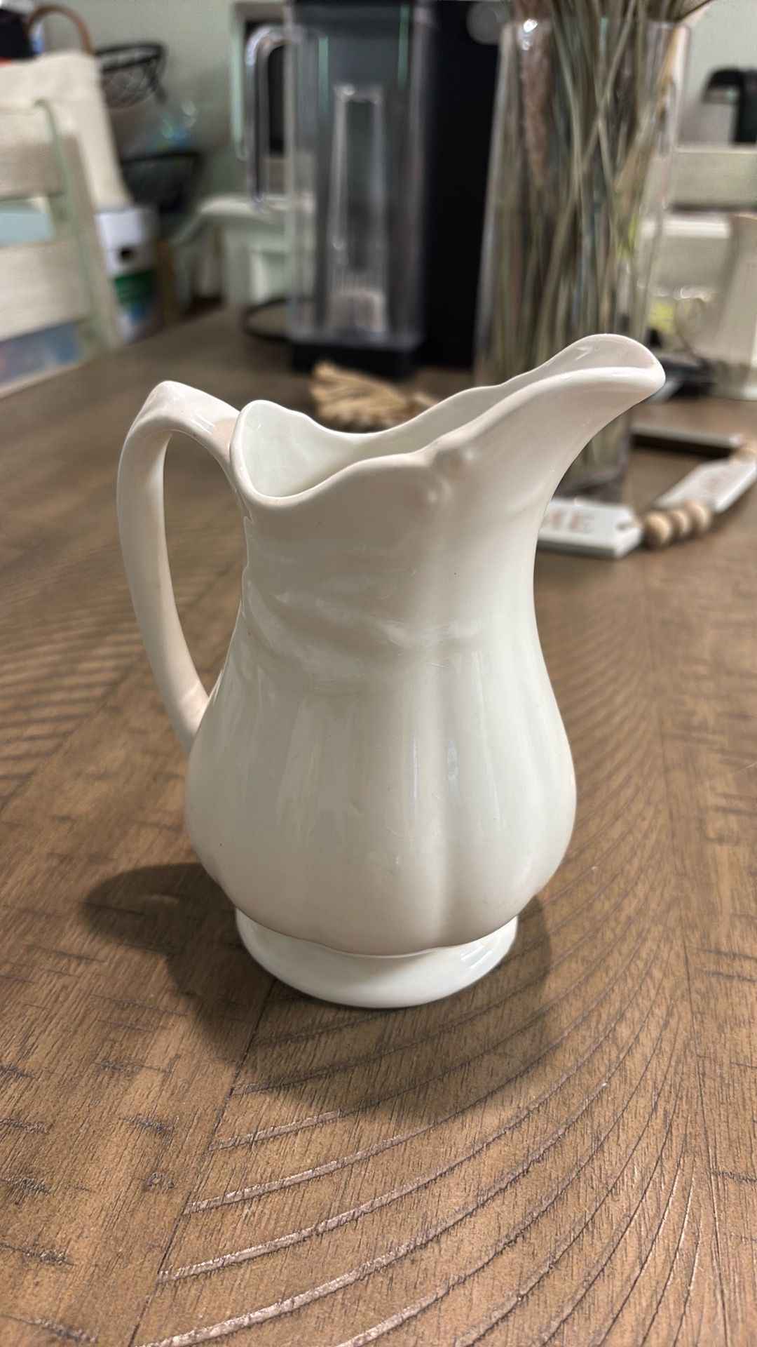Antique Ironstone Pitcher