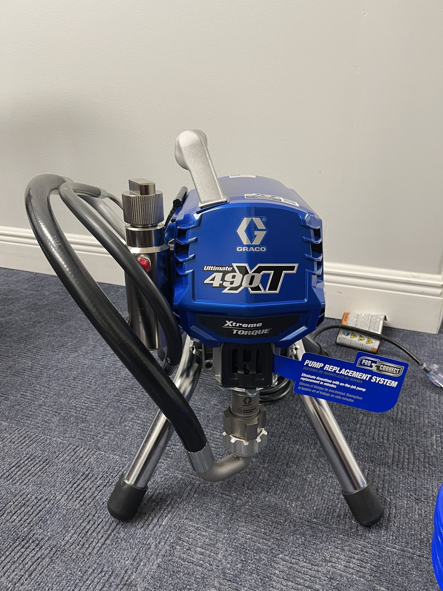 GRACO 490 XT ELECTRIC AIRLESS SPRAYER (STAND)(19D519 ULTRA)