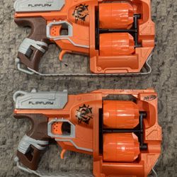 Zombie Flip fury Nerf Guns