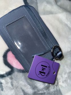 Iris and rainbow wallet
