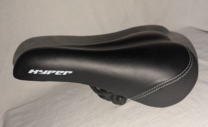 Hyper Padded Bicycle Seat/Saddle, Black Polyurethane Foam