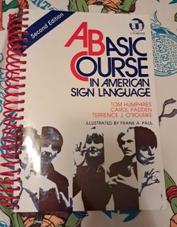 Brand New A Basic Course In American Sign Language Second Addition Book