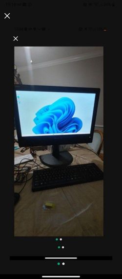 Lenovo all in one 23' touchscreen PC win11
