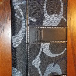 Women's Coach accordion wallet