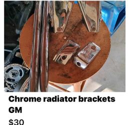 Chrome radiator parts GM 70s might fit other models