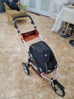 Doggie jogging stroller