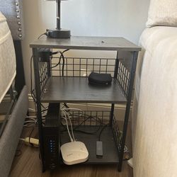 Charging Station Side Table $15