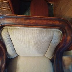 1840s Oak Palor Chair 