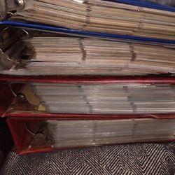 Huge Sports Card Collection 4 Huge Binders
