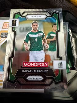 2026 fifa monopoly World Cup Mexico Rafael Rafa Marquez card