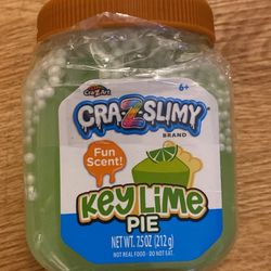 CrazyArt slime Key Lime pie scent